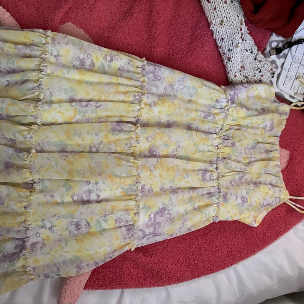 Floral boutique dress